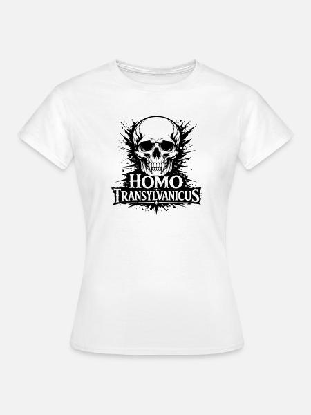 Homo Transylvanicus | Der Ursiebenbürger - Frauen T-Shirt - Weiß