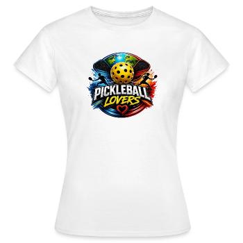 AMATEURS DE PICKLEBALL - T-shirt Femme - blanc - Devant - AI Model Female 172 dark (172cm)