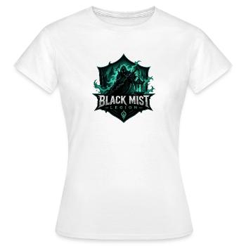 Black Mist Legion Logo Transparent - T-shirt Femme - blanc - Devant - AI Model Female 172 dark (172cm)