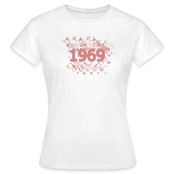 Retro 1969 - Frauen T-Shirt - Weiß - Vorne - AI Model Female 172 dark (172cm)