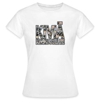 Die Steine sind interessiert an - Frauen T-Shirt - Weiß - Vorne - AI Model Female 172 dark (172cm)