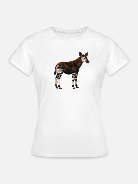 Okapi - Frauen T-Shirt - Weiß