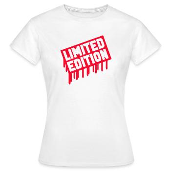 Limited Edition Stamp - Women's T-Shirt - white - Front - AI Model Female 172 dark (172cm)