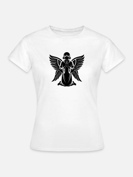 Engel - Frauen T-Shirt - Weiß