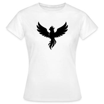 Phoenix - Frauen T-Shirt - Weiß - Vorne - AI Model Female 172 dark (172cm)