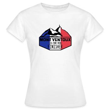 Mont Ventoux Finisher - Frauen T-Shirt - Weiß - Vorne - AI Model Female 172 dark (172cm)