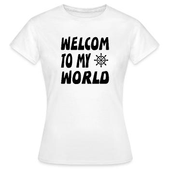 Sgeln - Frauen T-Shirt - Weiß - Vorne - AI Model Female 172 dark (172cm)