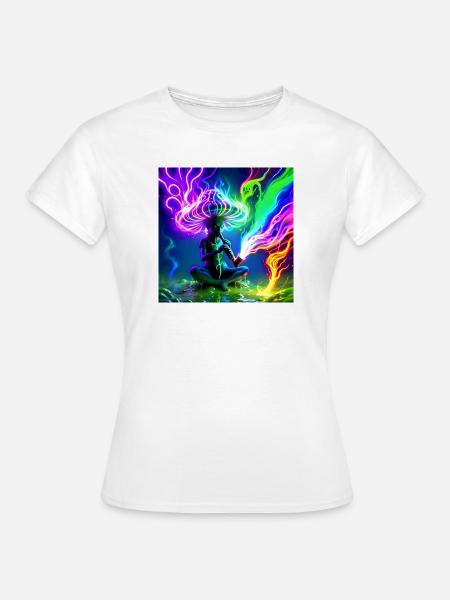 Idegen_Saman - Frauen T-Shirt - Weiß