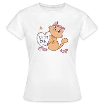 Schulkind 2026  - Frauen T-Shirt - Weiß - Vorne - AI Model Female 172 dark (172cm)