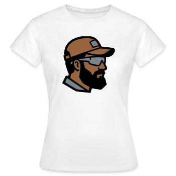 Craftsman Profile Logo - Women's T-Shirt - white - Front - AI Model Female 172 dark (172cm)