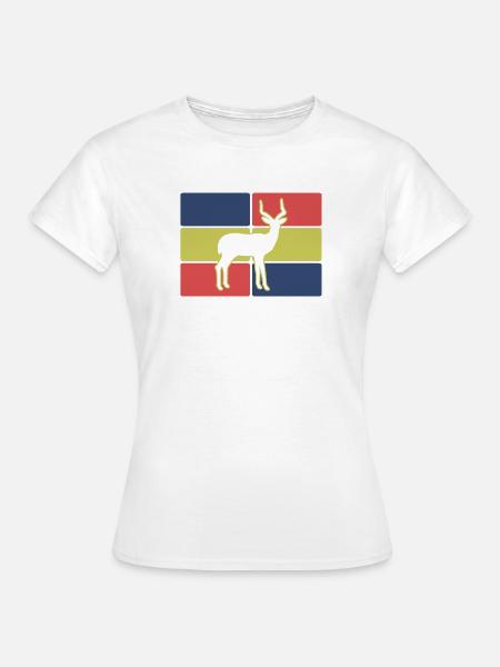 Antilope Afrika Safari - Frauen T-Shirt - Weiß