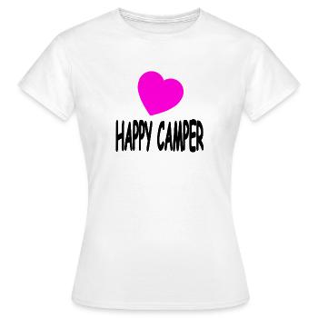 Camper - Frauen T-Shirt - Weiß - Vorne - AI Model Female 172 dark (172cm)