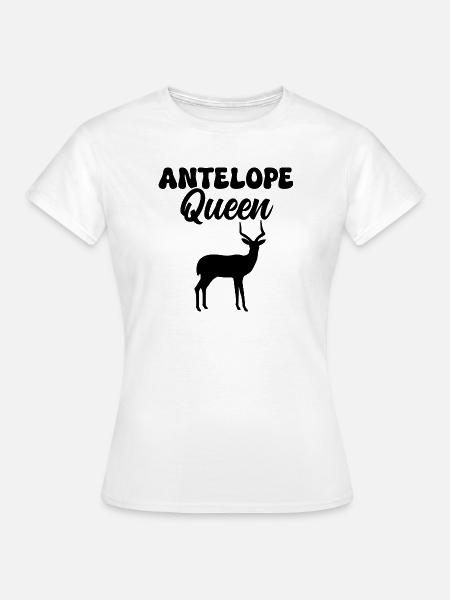 Antilope Safari Wildtiere - Frauen T-Shirt - Weiß