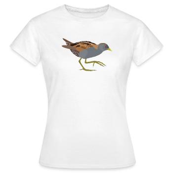 Marouette poussin - T-shirt Femme - blanc - Devant - AI Model Female 172 dark (172cm)