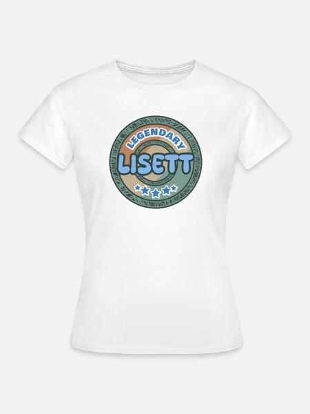 Lisett - Frauen T-Shirt - Weiß