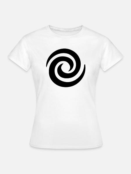 Japanische Spirale - Frauen T-Shirt - Weiß
