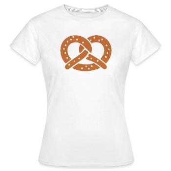 Pretzel Bakery Gift Baker - Women's T-Shirt - white - Front - AI Model Female 172 dark (172cm)