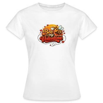 Sois ma Saint-Valentin ❤ - T-shirt Femme - blanc - Devant - AI Model Female 172 dark (172cm)
