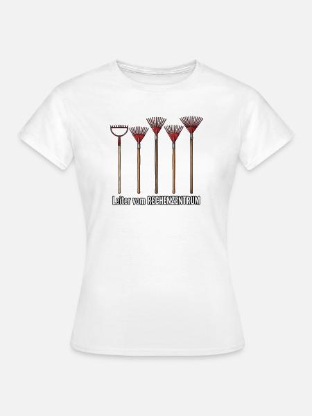 Gärtner Rechenzentrum - Frauen T-Shirt - Weiß