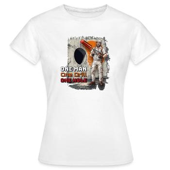 Master of Drilling - Women's T-Shirt - white - Front - AI Model Female 172 dark (172cm)