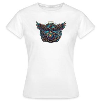 Eternal Gear Eagle - Women's T-Shirt - white - Front - AI Model Female 172 dark (172cm)