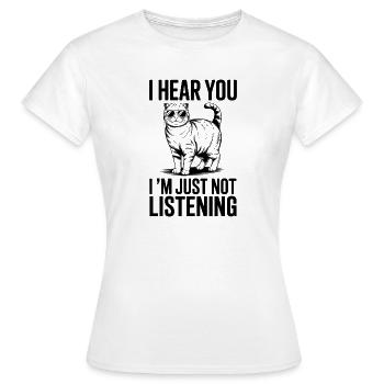 Scottish Folding Cat Scottish Fold Gift - Women's T-Shirt - white - Front - AI Model Female 172 dark (172cm)