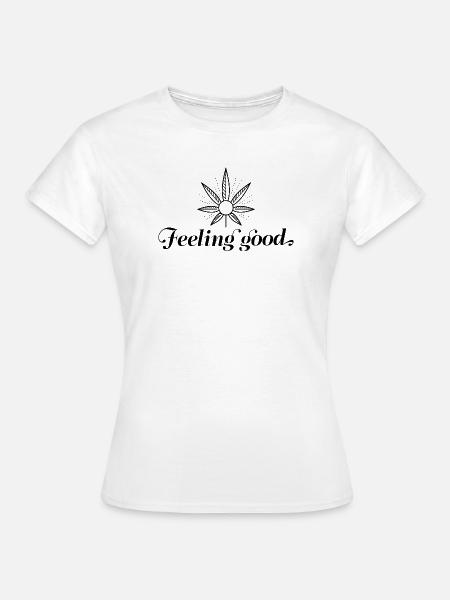 sich wohlfühlen - Frauen T-Shirt - Weiß