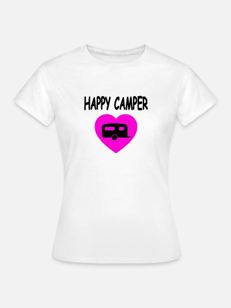 Camper - Frauen T-Shirt - Weiß