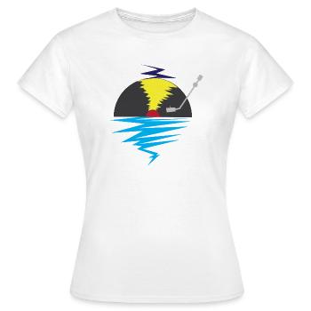 Vinyle - T-shirt Femme - blanc - Devant - AI Model Female 172 dark (172cm)