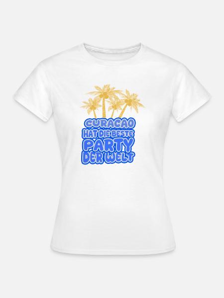 Urlaubsregion Curacao - Frauen T-Shirt - Weiß