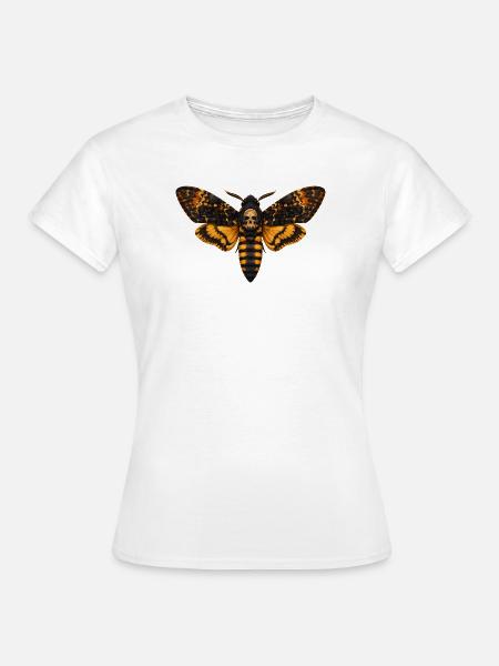 Todeskopf Hawkmotth Acherontia atropos - Frauen T-Shirt - Weiß