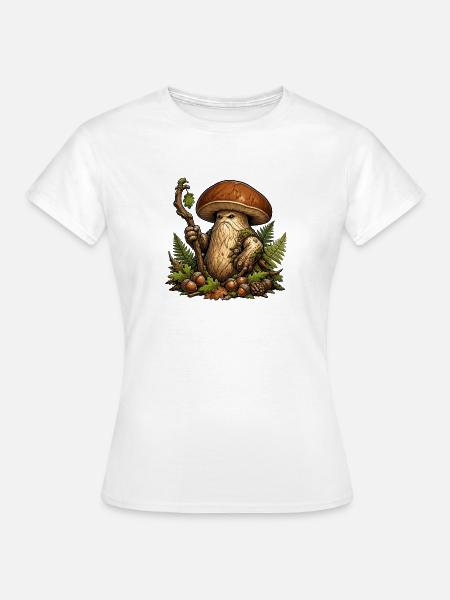 Mooshroom Wächter des Waldes - Frauen T-Shirt - Weiß