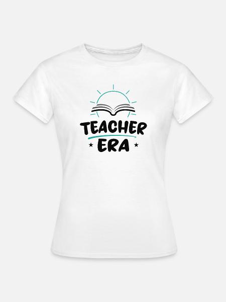 Lehrerzeit | Teaching Life Shirt - Frauen T-Shirt - Weiß