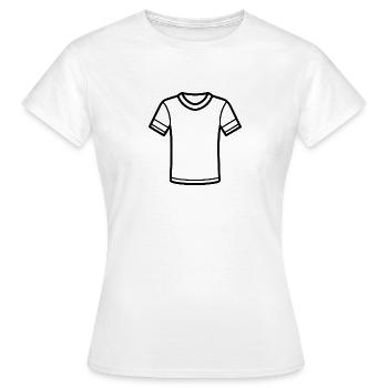 T-shirt - Women's T-Shirt - white - Front - AI Model Female 172 dark (172cm)