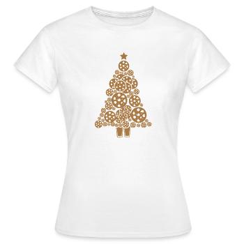 Cookie Christmas Cookies - Women's T-Shirt - white - Front - AI Model Female 172 dark (172cm)