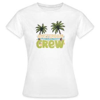 Équipe d’Amsterdam - T-shirt Femme - blanc - Devant - AI Model Female 172 dark (172cm)