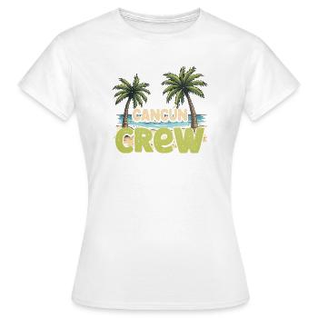 Équipe de Cancun - T-shirt Femme - blanc - Devant - AI Model Female 172 dark (172cm)