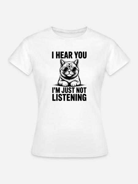 Britisch Kurzhaar Katze Britisch Kurzhaar Geschenk - Frauen T-Shirt - Weiß