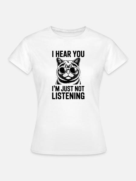 Britisch Kurzhaar Katze Britisch Kurzhaar Geschenk - Frauen T-Shirt - Weiß