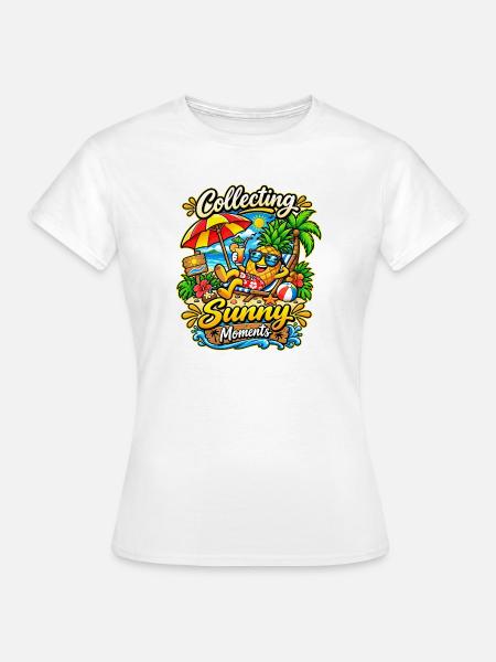 Coole Ananas - Frauen T-Shirt - Weiß