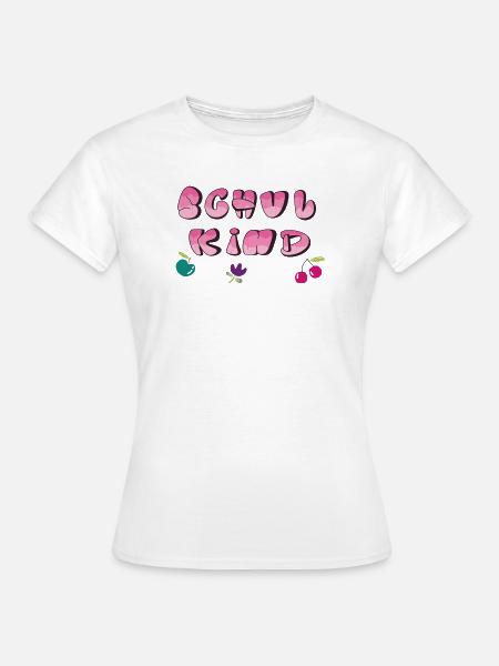Schulkind - Frauen T-Shirt - Weiß