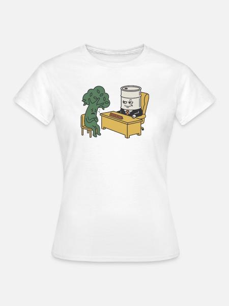 Kapitalismus Kritik Umwelt - Frauen T-Shirt - Weiß