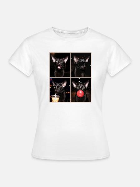Katzen Orientalisch Kurzhaar Katze - Frauen T-Shirt - Weiß