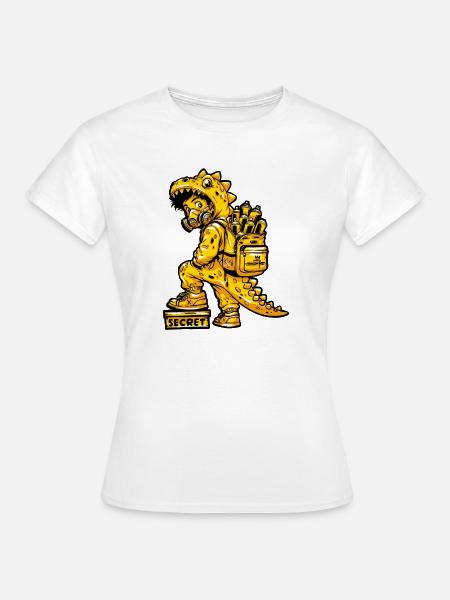 Graffiti Kostüm Kind - Frauen T-Shirt - Weiß