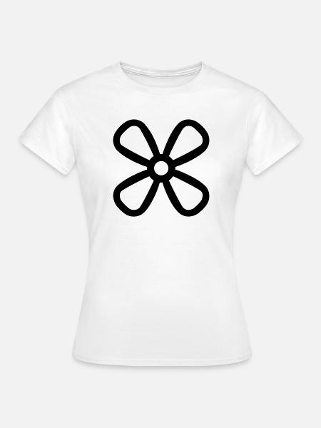 Propeller - Frauen T-Shirt - Weiß