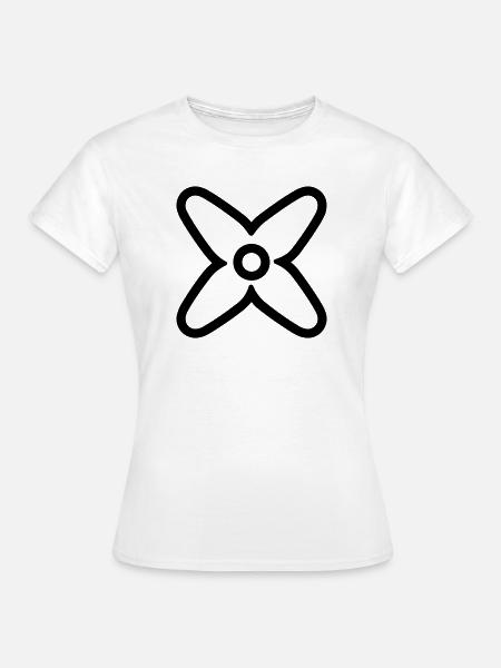 Propeller - Frauen T-Shirt - Weiß