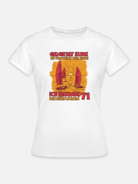 Segler Seglertörn Segeln T-Shirt Segelschule - Frauen T-Shirt - Weiß