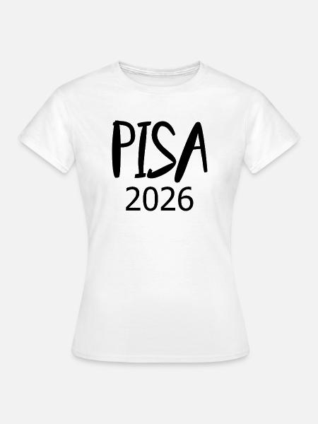 Pisa_2026 - Frauen T-Shirt - Weiß