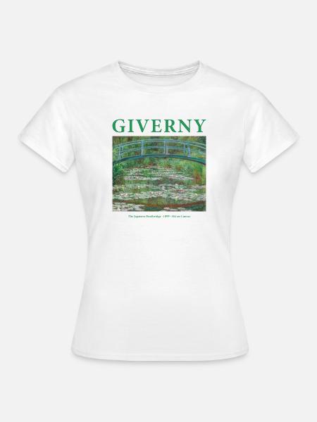 Seerosen Impressionismus Kunst Giverny - Frauen T-Shirt - Weiß