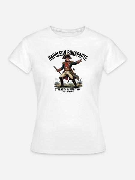 Napoleon Bonaparte - Frauen T-Shirt - Weiß